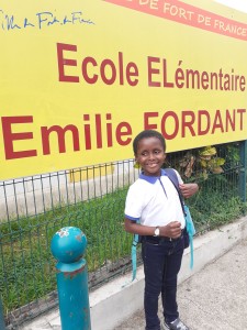 Jad ley à l'école