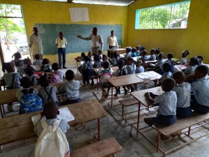 Ecole Drivé - Elèves en classe